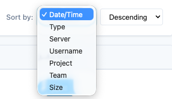 Opaflix sortable columns for organizing session results